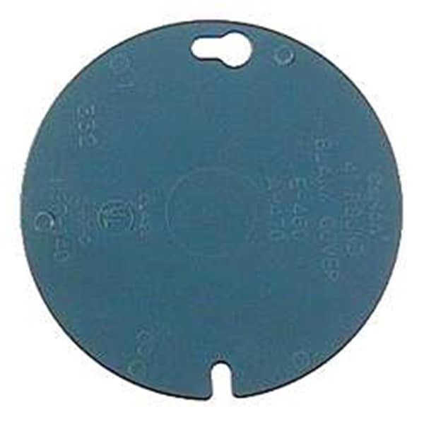 V3Gate Electrical Box Cover, Round, Non-Metallic, Blank Cover E460R-CAR - main